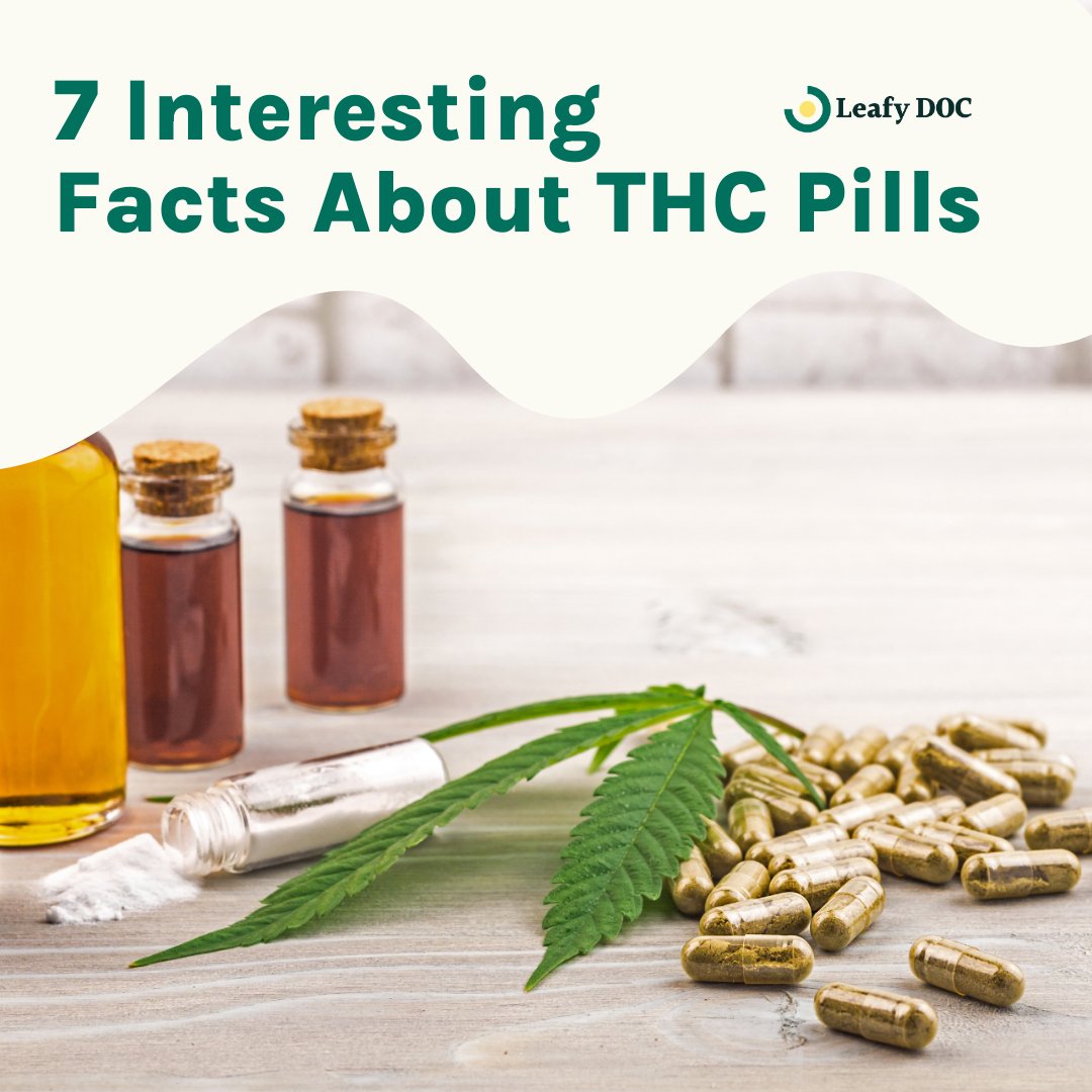 LeafyDoc's tweet photo. Unlock the secrets of THC pills! Our blog reveals 7 captivating facts about cannabis-infused capsules. Explore the world of discreet and precise dosing. 🌿💊

https://t.co/tVIzLF0uBc

#THCPills #CannabisFacts #Weedstagram #CannabisHeals #MMJ #CannabisArt #Dank https://t.co/AC04aejuVO