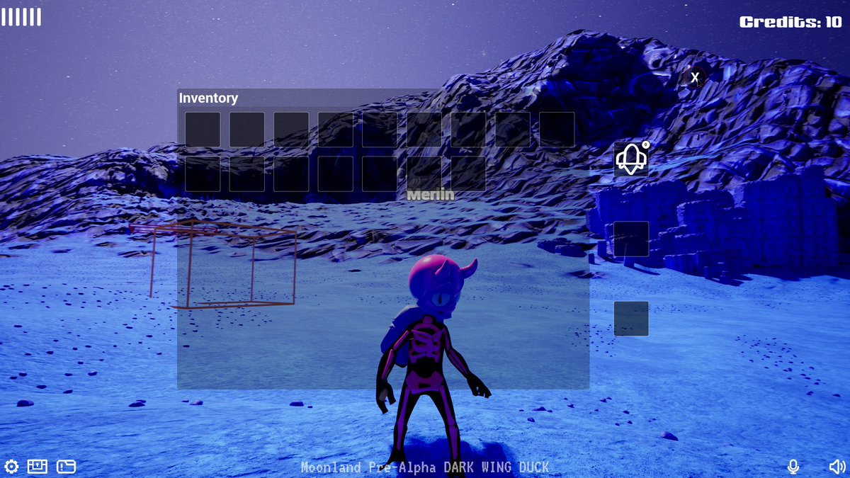 MetaMoonland's tweet photo. We are thrilled to show this to our #MoonlandMeta Fam: a screenshot of the inventory system. 🚀🫶 Here's where the players will find all their in-game assets, such as weapons, gears, and add-ons. 🔫⚔️

#gamefi #gamedev #inventorysystem #gaming #ingameassets https://t.co/110CoW9fEh