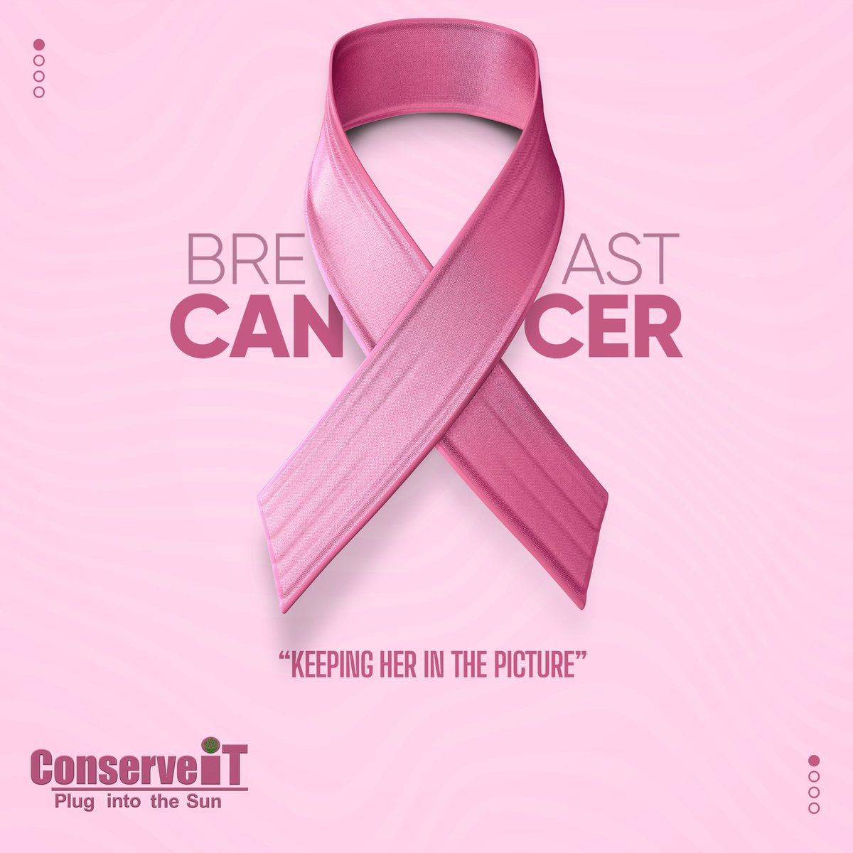 “Keeping her in the Picture”

This Breast Cancer Awareness Month, we’re not just shining a light on solar energy, but also on the incredible women who brighten our lives everyday. Let’s conserve their health and happiness. Together, we can make a difference.