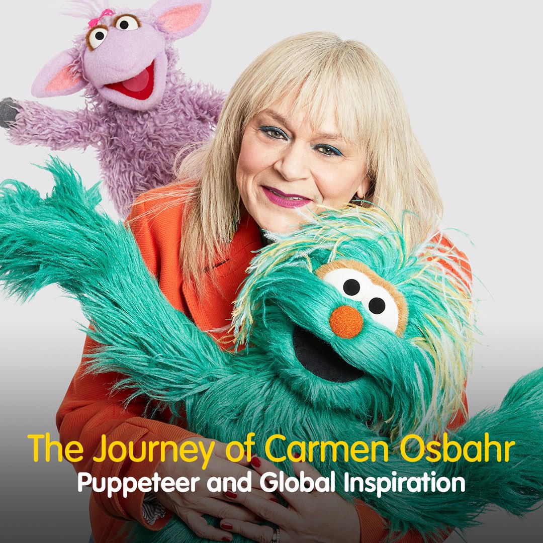 Carmen Osbahr’s contributions to Sesame Street serve as a testament to the power of imagination and creativity. Representation matters; Carmen has provided that representation through Rosita to countless children for more than three decades. 

Join us in celebrating Carmen by