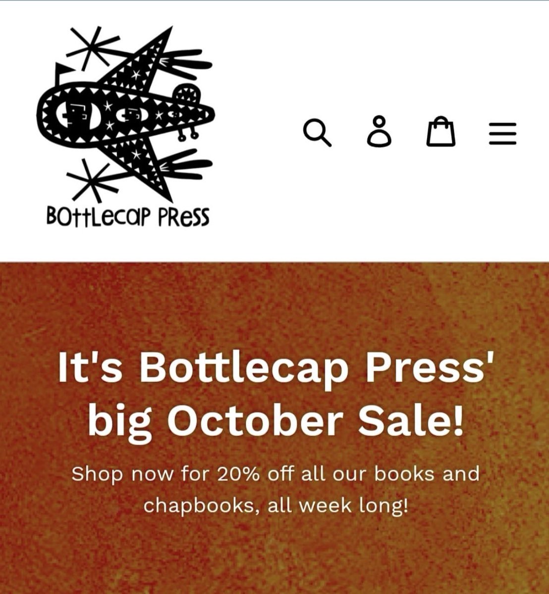 It’s a great time to pick up my Bottlecap Press chapbook, Chan says & Other Songs. 20% off all this month! bottlecap.press/products/chan