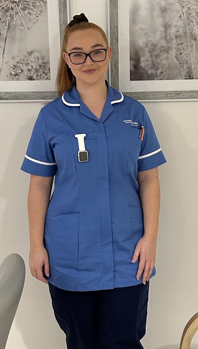 A big welcome to the Gynae team to Emily. From a 1st year student with us, to putting on her registered nurse uniform today. 
Who else remembers their first day  after qualifying?
