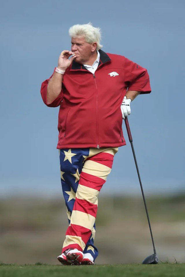 PGATUOR's tweet photo. Would you want to see John Daly as a Team USA Ryder Cup captain? https://t.co/CHbtNd034V