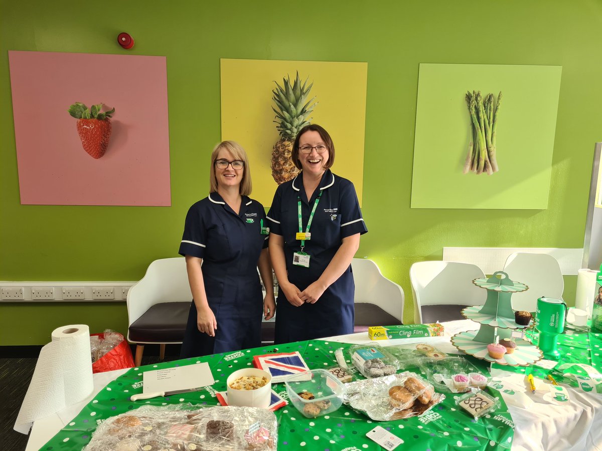Really enjoyed our treats on Friday for the inpatient and outpatient staff and donated to a good cause too! #MacmillanCoffeeMorning