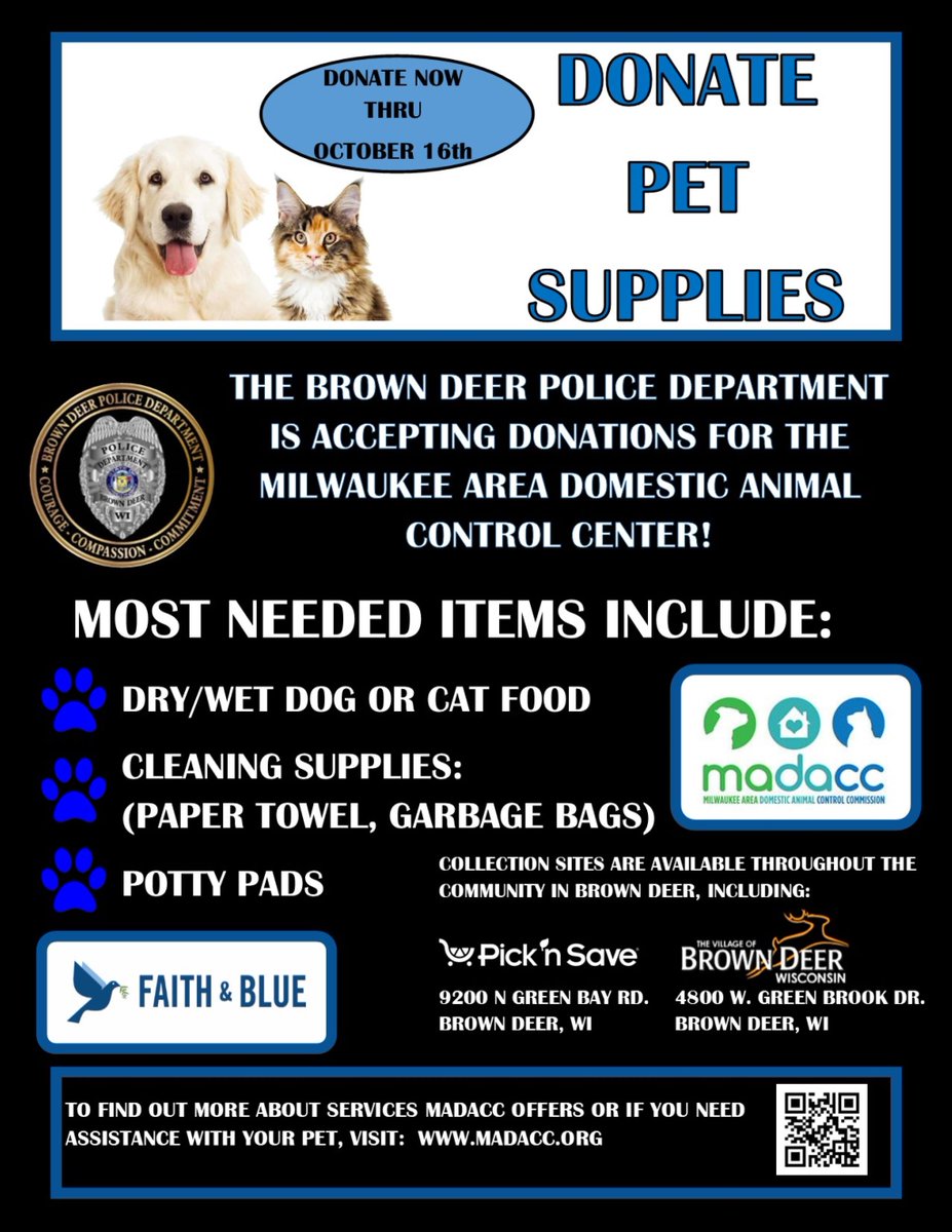 Brown Deer PD tweet media