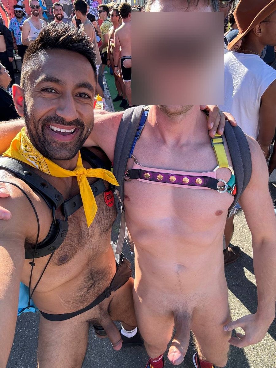 TylerNaked's tweet photo. Thanks @nguysf for hanging out naked with me at Folsom! Always love stripping down and showing off with you 😉 https://t.co/trQzew7YD2