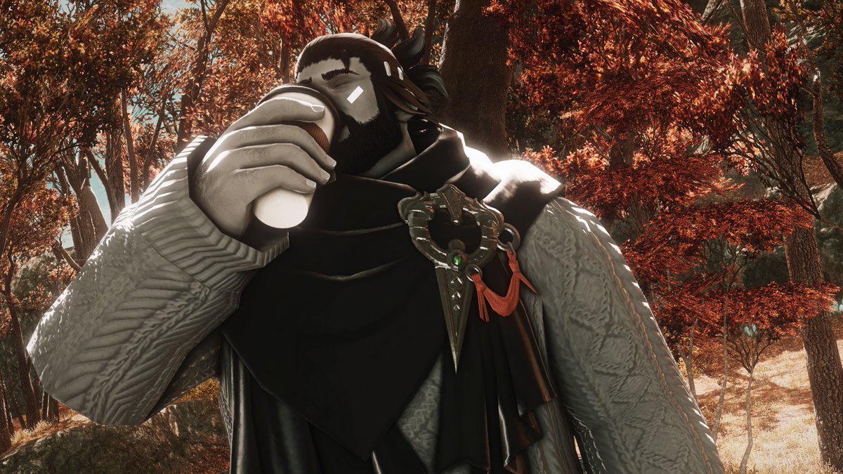 FFxiv_Bear's tweet photo. What pumpkin spice drinkers be thinking when they take a sip. https://t.co/52dQjXLmhZ