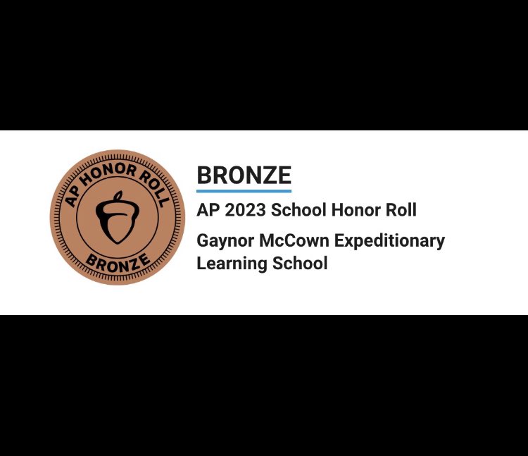 Gaynor McCown ELS (@gaynormccownels) on Twitter photo Congratulations to Gaynor McCown Expeditionary Learning School which has been named to the 2023 AP School Honor Roll! McCown had 40% of seniors who took at least one AP exam during HS & 25% of seniors scoring a three or higher on an AP exam <a href="/NYCOutwardBound/">NYCOutwardBound</a> <a href="/SuptCheng_CIOB/">CIOB Citywide</a> Congratulations to Gaynor McCown Expeditionary Learning School which has been named to the 2023 AP School Honor Roll! McCown had 40% of seniors who took at least one AP exam during HS & 25% of seniors scoring a three or higher on an AP exam <a href="/NYCOutwardBound/">NYCOutwardBound</a> <a href="/SuptCheng_CIOB/">CIOB Citywide</a>