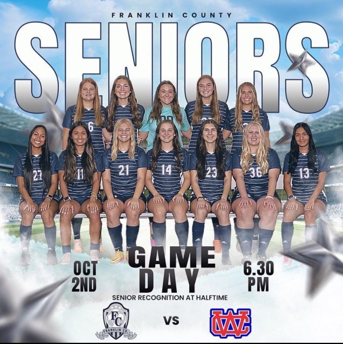 FcBarstool's tweet photo. Senior night tonight for the girls soccer team❗️
Game start @ 6:30
Everyone come out and support our senior! https://t.co/TNRHhO3LI3