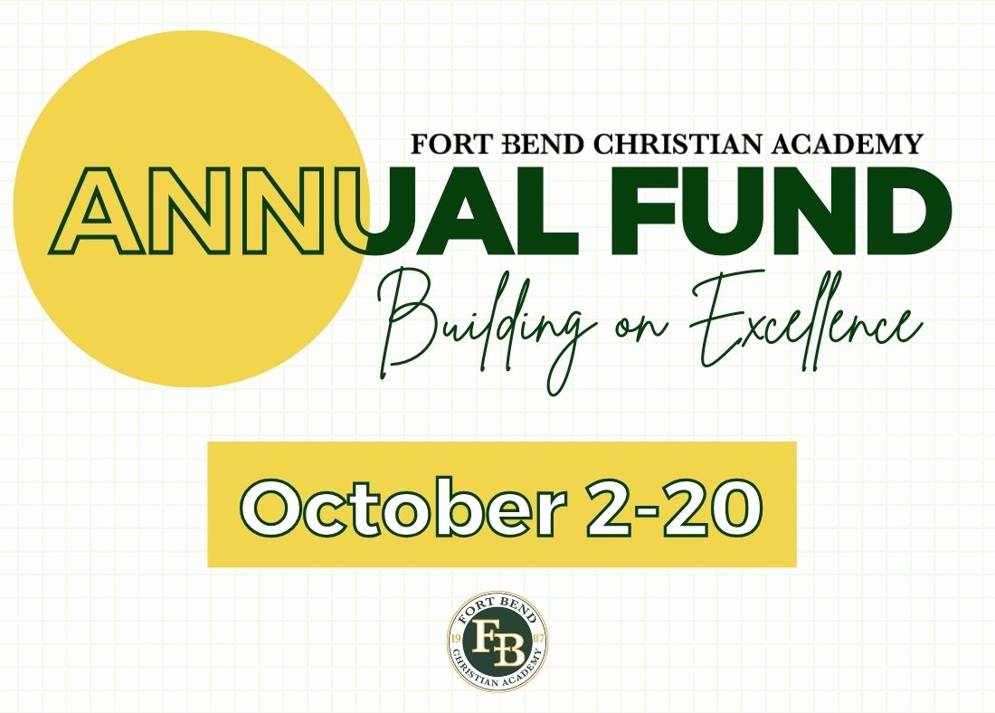 FBEagles's tweet photo. Today begins the 2023 Annual Fund - Building on Excellence campaign. This year’s Annual Fund will help FBCA elevate our campus footprint while supporting academic excellence and enabling growth. Visit our website to learn more about how to get involved: https://t.co/WMz6JvKaF3 https://t.co/bU3cHfy3y0