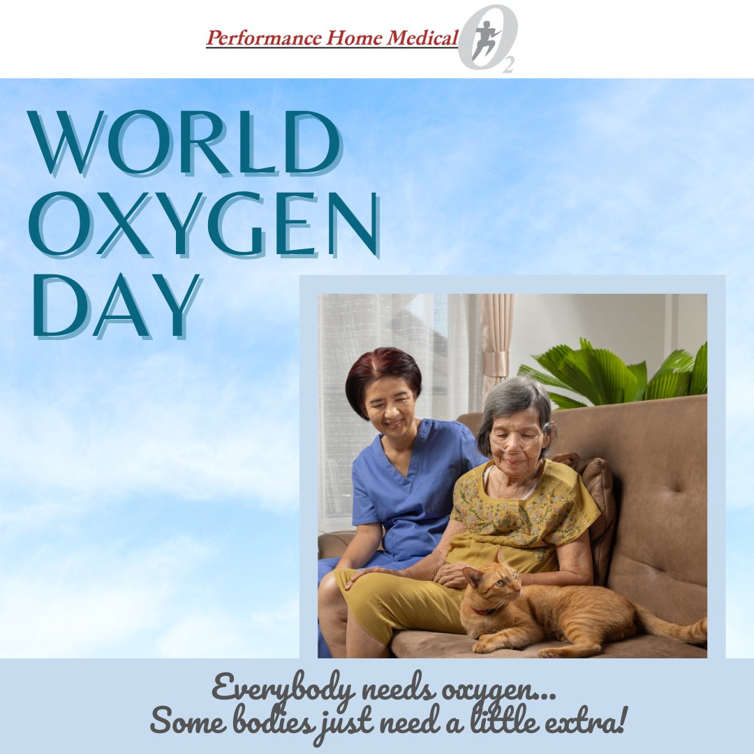 PerformanceHom1's tweet photo. Oxygen therapy helps patients live their lives!
#WorldOxygenDay #COPD #Pneumonia #PHM #PerformanceHomeMedical https://t.co/1rpvHs2z9c