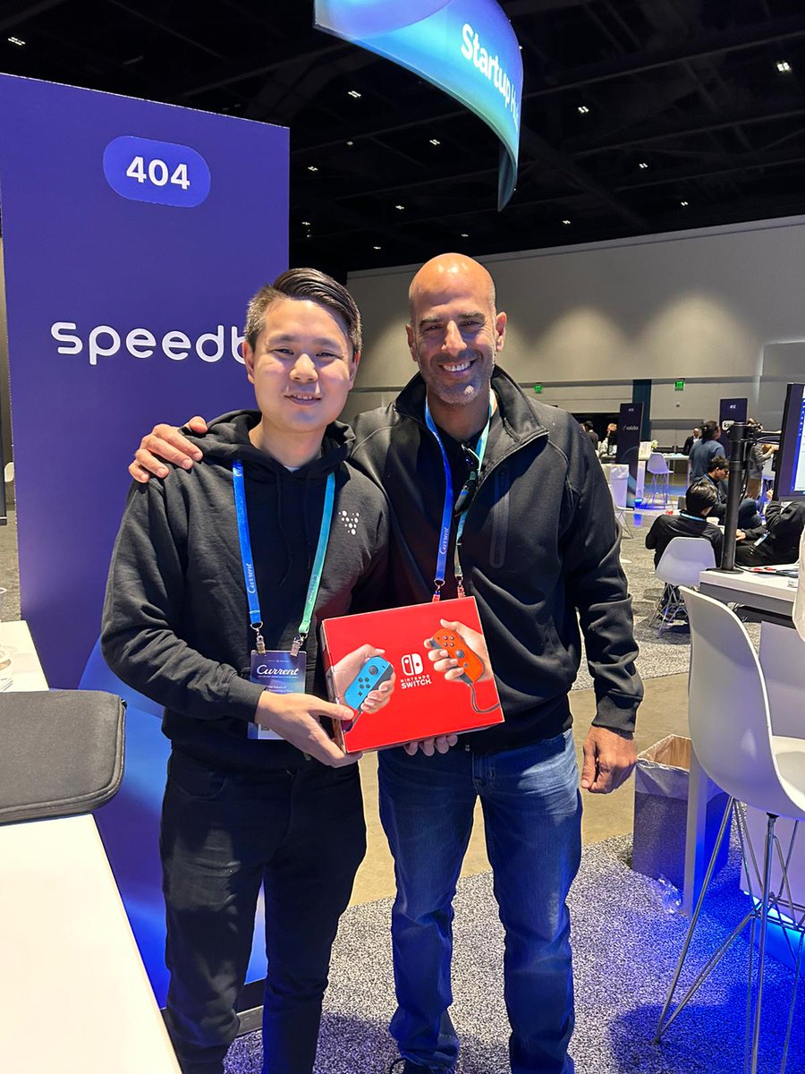 Speedb (@speedb_io) on Twitter photo Thrilled to announce the winner of our raffle from #Current23 San Jose last week is <a href="/patrikliutran/">Patrik Liu Tran</a>, CEO and co-founder of Validio! 🎖
Thank you Patrik for participating and to everyone we had the pleasure of meeting at the conference. 🤝
#WinnerAnnouncement #Speedb #confluent Thrilled to announce the winner of our raffle from #Current23 San Jose last week is <a href="/patrikliutran/">Patrik Liu Tran</a>, CEO and co-founder of Validio! 🎖
Thank you Patrik for participating and to everyone we had the pleasure of meeting at the conference. 🤝
#WinnerAnnouncement #Speedb #confluent