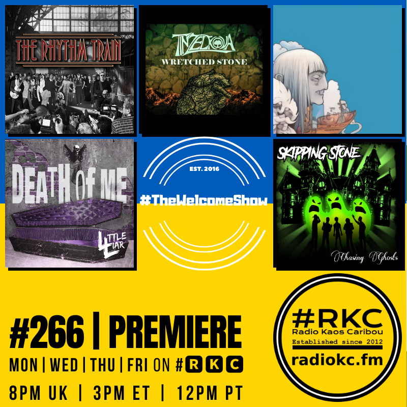 RadioKC's tweet photo. Coming up on #🆁🅺🅲
in #TheWelcomeShow
▂▂▂▂▂▂▂▂▂▂▂▂▂▂
Episode #266 │ PREMIERE
▂▂▂▂▂▂▂▂▂▂▂▂▂▂

Last Tracks by

@FallsPetal │ @TinZelkova │ @ElectricEnemy_ │ @LittleLiarBand │ @skippingstoneKY

🆃🆄🅽🅴 📻 https://t.co/Vzqms6L2jR https://t.co/CjvnzFi7z7