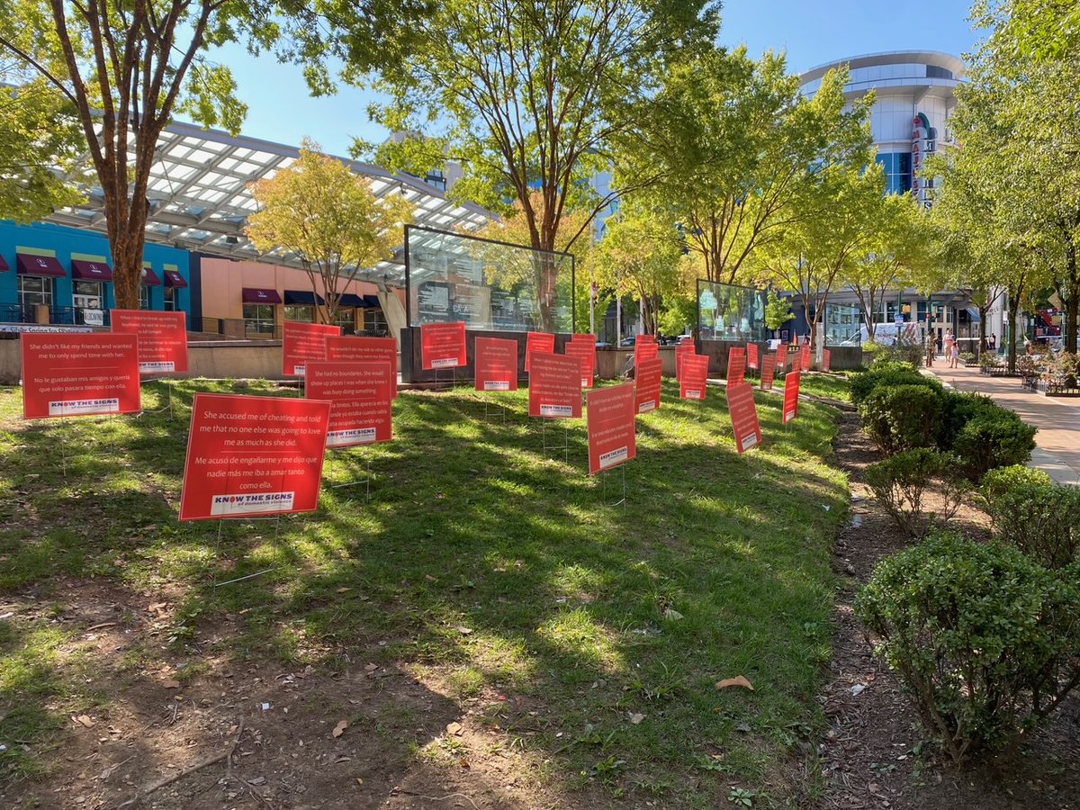 Throughout the month of October Veterans Plaza will help to raise awareness --- Know the Signs! 

The Montgomery County Domestic Violence Coordinating Council (DVCC) is urging residents to “Know the Signs” of domestic violence.

#silverspring #veteransplaza