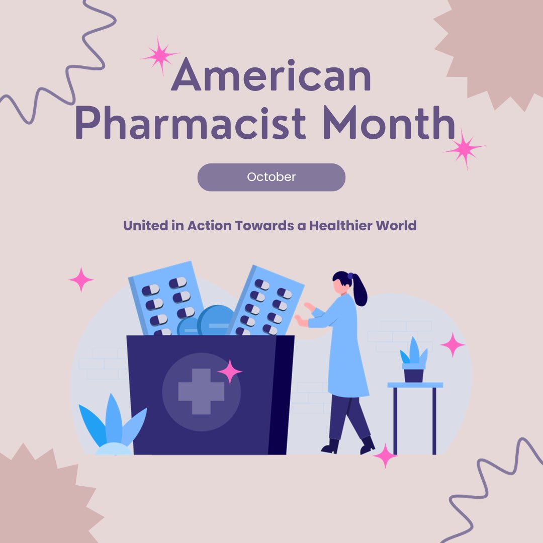 We are celebrating #AmericanPharmacistMonth for October! Pharmacists are known to be one of the most accessible healthcare workers for the public 💉💊 #pharmacist #healthcare