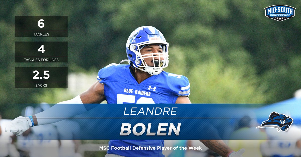 MidSouthSports's tweet image. Congratulations to @LWCAthletics LeAndre Bolen for being named the MSC Football Defensive Player of the Week

📰 shorturl.at/bzPW7