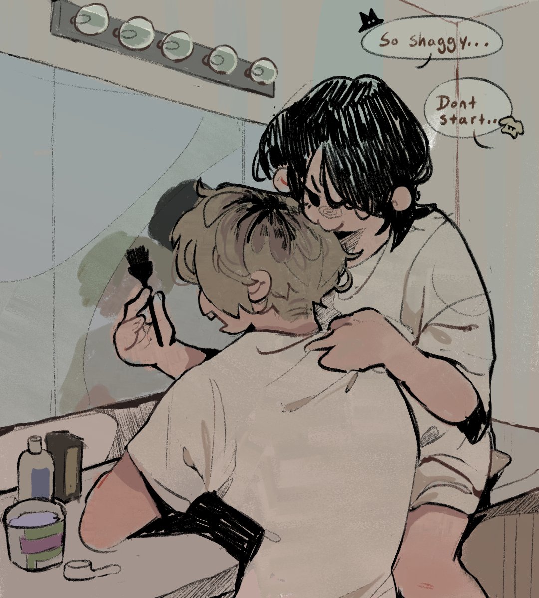 i like to think that Ada helps Leon bleach his roots loll ☆

#Aeon #ResidentEvil #LeonKennedy #AdaWong