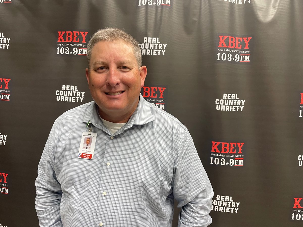 The #MarbleFalls Area EMS fish fry is 4-8 p.m. Wed, Oct. 4, at #BlueBonnetCafe. EMS Executive  Director Johnny Campbell stopped in to talk about the twice-a-year fundraiser and where to get tickets. kbeyfm.com/2023/10/02/fir…