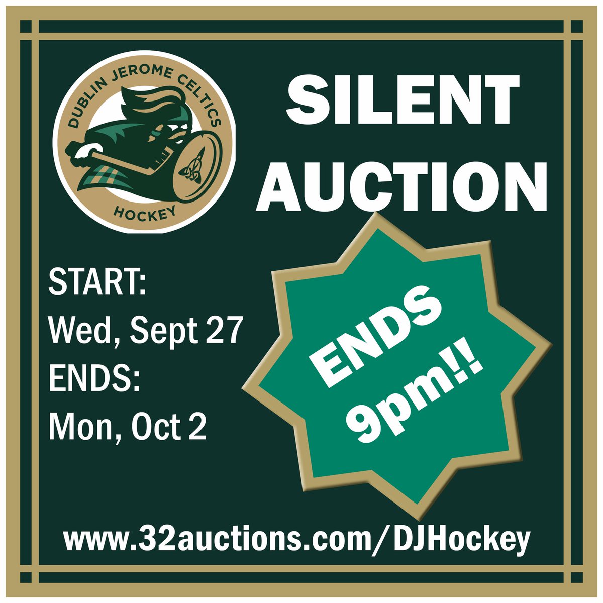 CBJ player signed jerseys and sticks up for auction! Golfing and fishing experiences! 32auctions.com/DJHockey
Bidding ends TONIGHT

#cbj #signedjerseys #supportlocalhockey