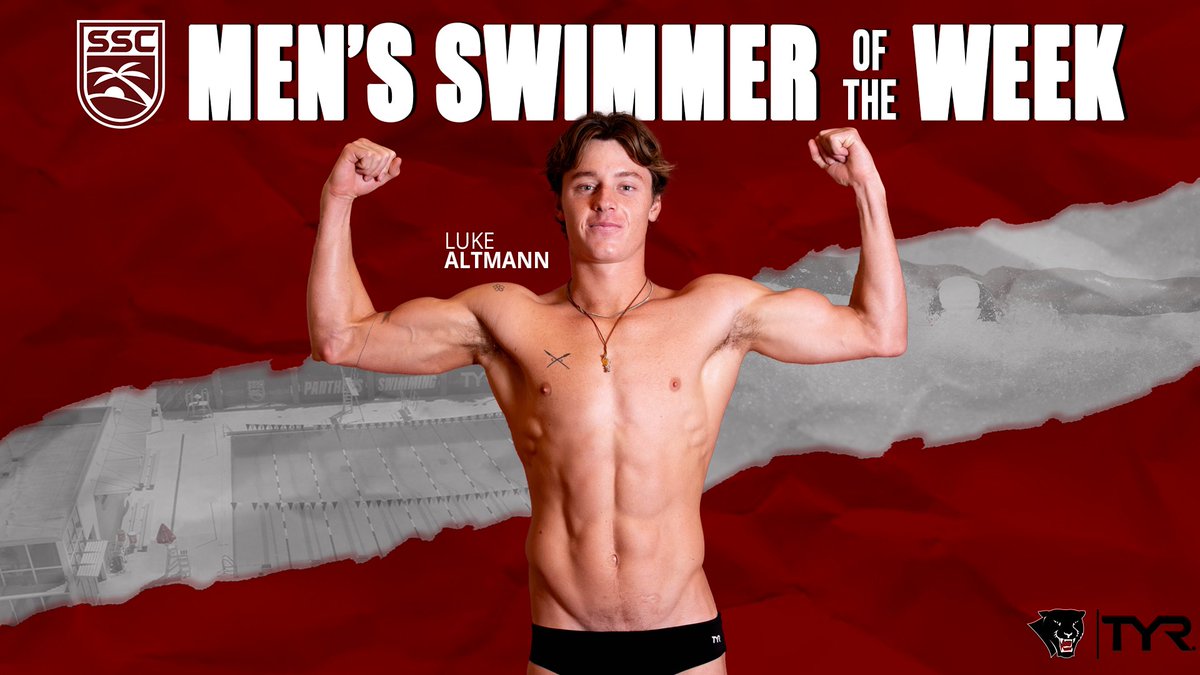 FLTechAthletics's tweet photo. Altmann’s First Appearance for Panthers Earns SSC Men’s Swimmer of the Week

📰https://t.co/S9fsAUei6i

#GoPanthers https://t.co/omrvZd5MIo