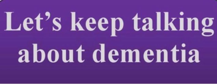 September is over and with it #WorldAlzMonth but the fight to awareness and better understanding of #dementia can never stop. So, no matter what month of the year, let’s make sure we keep TALKING ABOUT DEMENTIA 💜#dementiaawareness #togetherwecandosomuch #unitedagainstdementia