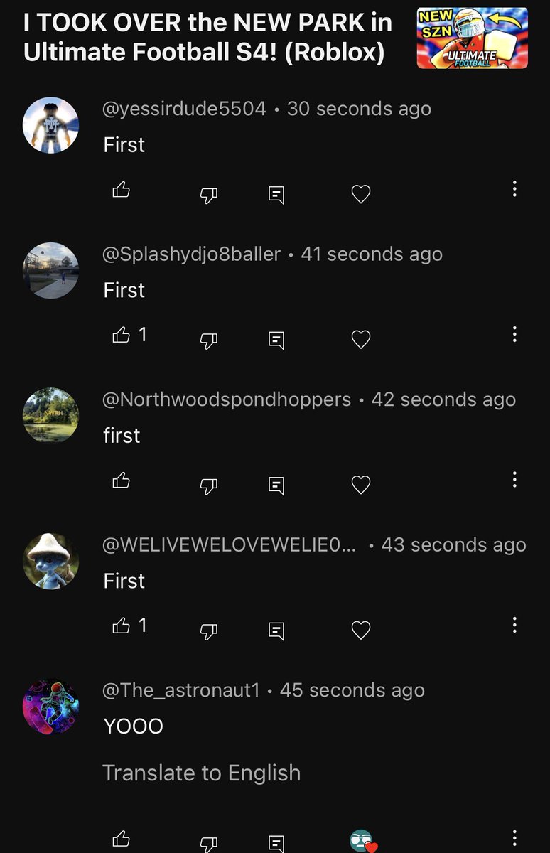 JuicyJohnSKOL's tweet photo. The “first” commenters are 0-4!😂 https://t.co/rc8z1SCt70