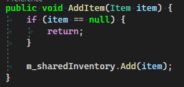 Joxedin's tweet photo. The code that gave me the realisation that I need a full event system. https://t.co/3jMLeK4KSf