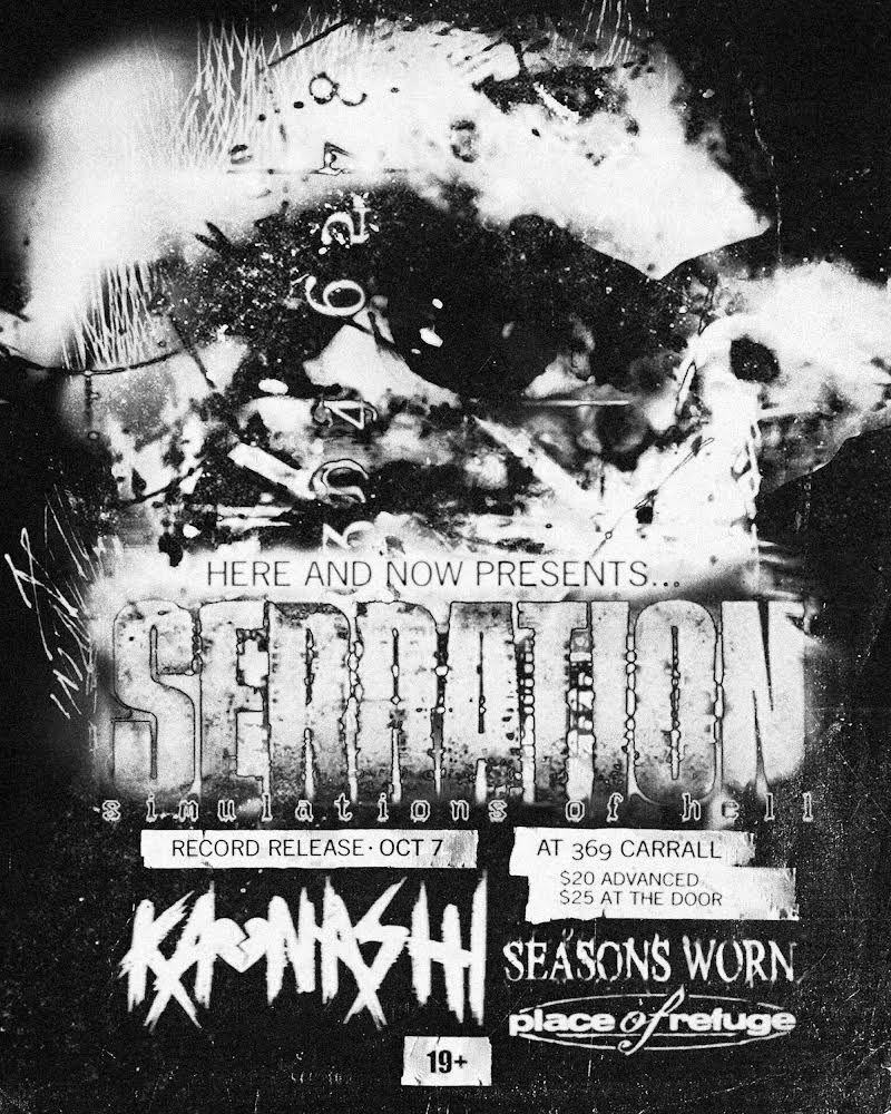 THIS SATURDAY:

SERRATION “SIMULATIONS OF HELL” RELEASE + KAONASHI FIRST TIME IN VANCOUVER 

STILL TICKETS LEFT LETS SELL THIS SHIT OUT 

eventbrite.com/e/serration-si…