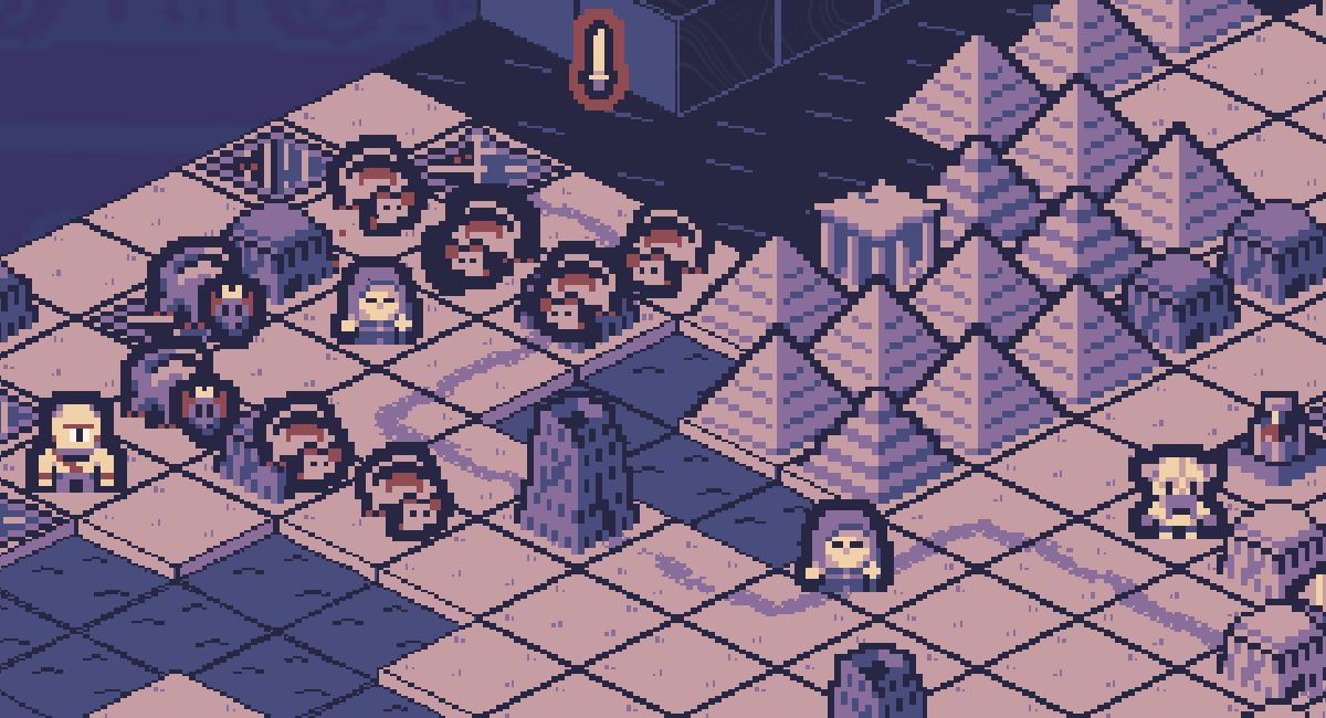 pixelplaypod's tweet photo. Next: @MoonroofStudios released another game! Within a Dead City is a tiny ‘Majesty-like’ with a striking palette and a moody vibe. Bryan took the opportunity to interview Josh on the creation of the game and knowledge gained working with a publisher.  https://t.co/H8vhGT1NTC https://t.co/UHCgoPClh2