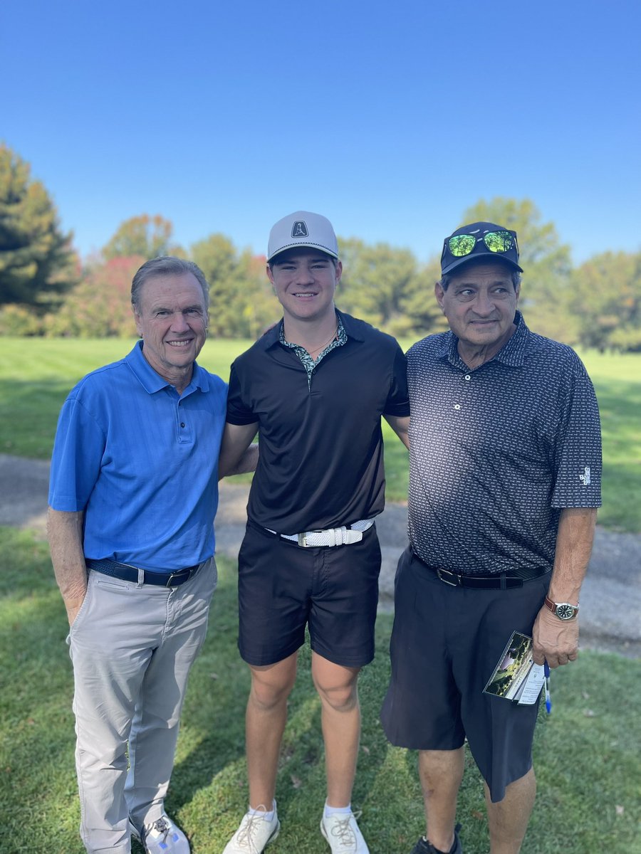 DISTRICT BOUND!  Congratulations Max Devins of Aurora for individually qualifying for the State District Championships.  1st place individual qualifier!   Good luck next week!  Coaches Gus and Craig pictured!
