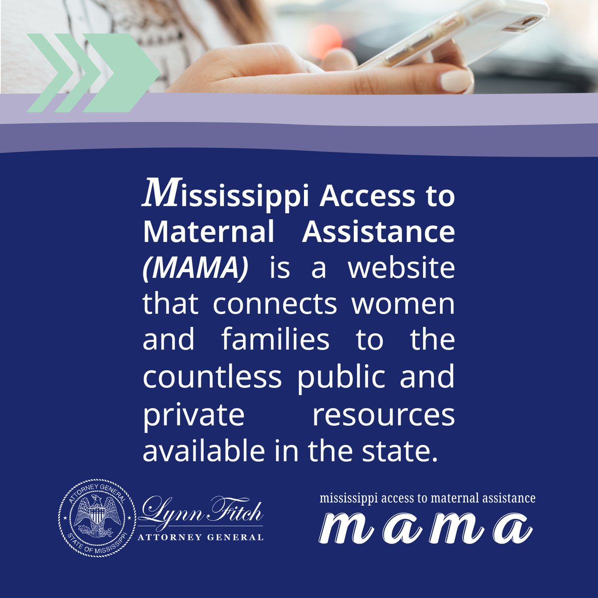 LynnFitchAG's tweet photo. Our state is blessed with countless resources, but it can often be challenging to navigate those when you are also adjusting to a changing family. We want to help mothers by making it quick and easy to find what they need. Visit https://t.co/IibCMLCOiJ to see how we can help you! Remember, Mama, you can do this - and you’re not alone!