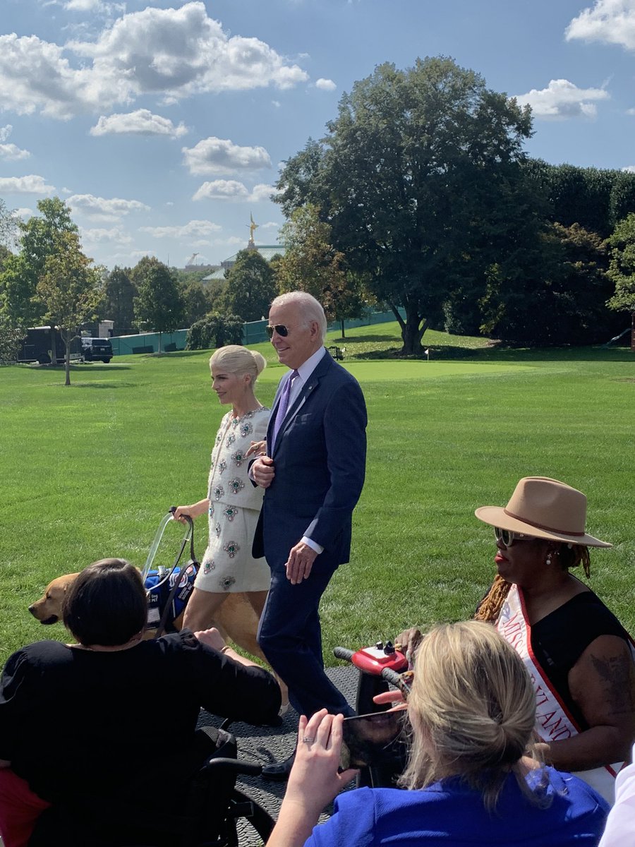 Moving words from #POTUS today on the importance of providing #dignity for people with #disabilities. Honoring a hero like <a href="/judithheumann/">Judy Heumann Legacy</a>, as <a href="/JoeBiden/">Joe Biden</a> did today, for her advocacy to help create the #ADA, is one way to do that.