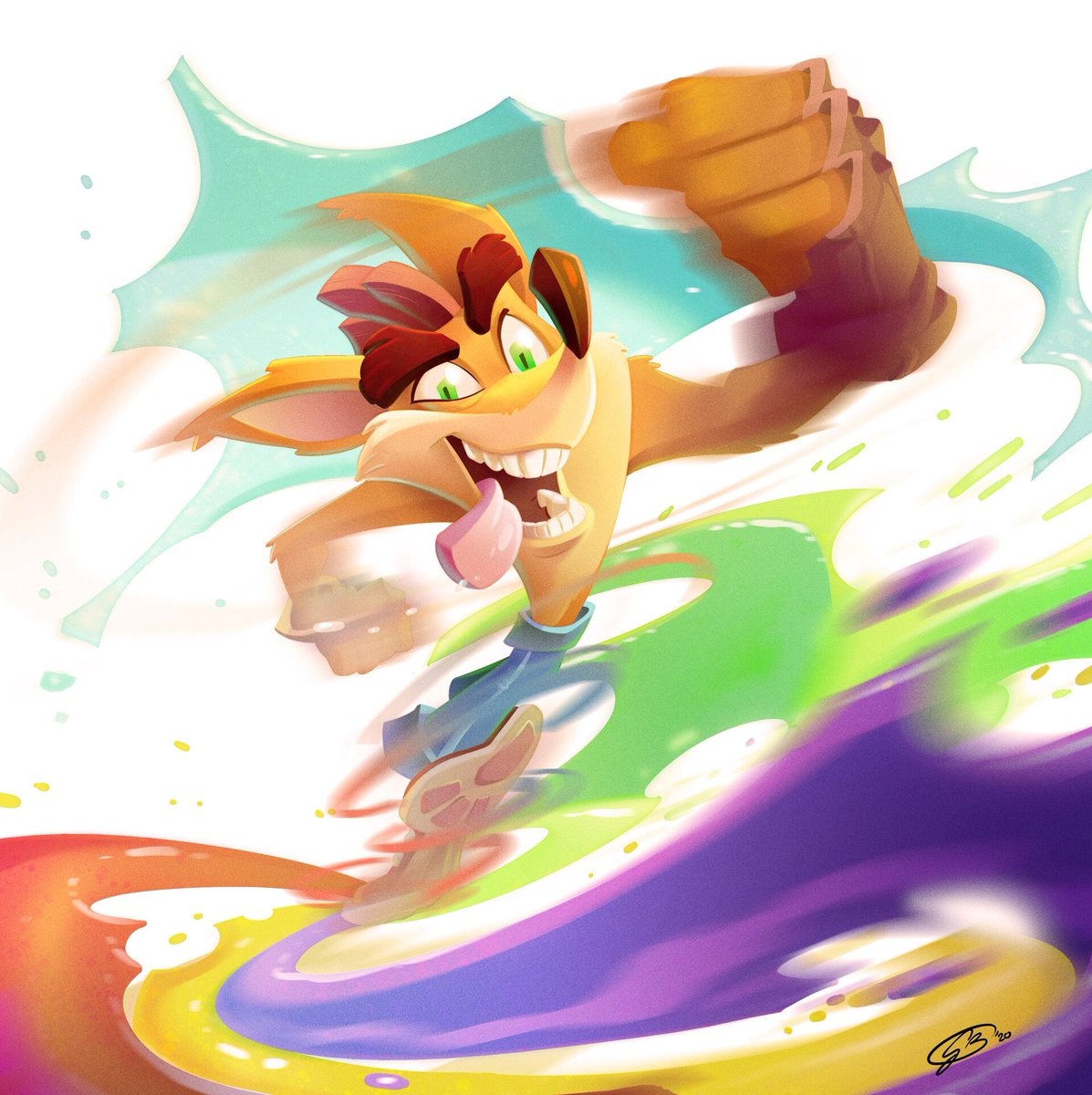 So, crash 4 released 3 years ago ehy?
Have some stuff I did when they announced the game, and one when it released!

#CrashBandicoot #crash4 #crashbandicoot4