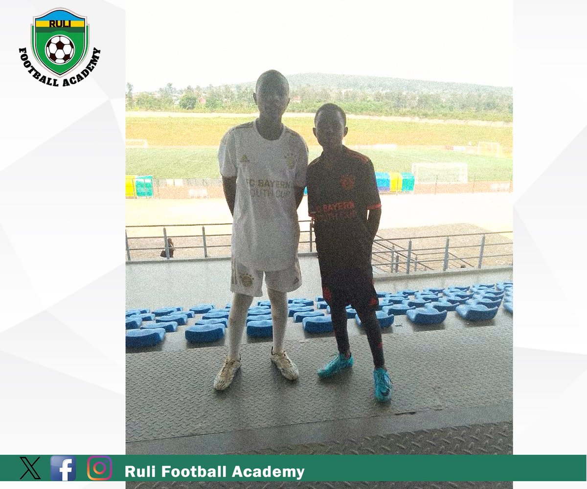 RuliAcademy's tweet photo. some of the U13 children of @RuliAcademy  are happy to participate in the @FCBayern  youth academy qualifiers and they announce that they are going to use their strength in knowledge and what they have learned @FERWAFA @GakenkeDistrict @rwandasport https://t.co/LckFaVvZnC