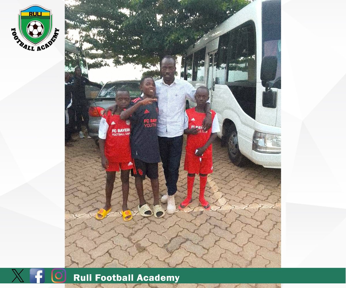 RuliAcademy's tweet photo. some of the U13 children of @RuliAcademy  are happy to participate in the @FCBayern  youth academy qualifiers and they announce that they are going to use their strength in knowledge and what they have learned @FERWAFA @GakenkeDistrict @rwandasport https://t.co/LckFaVvZnC