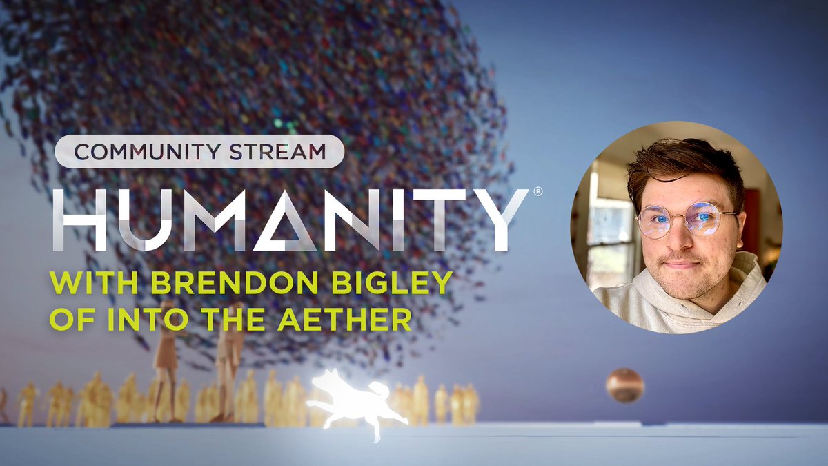 Join us on Wednesday at 4 pm Eastern/1 pm Pacific as we welcome @BrendonBigley from the Into The Aether podcast @intothecast to the HUMANITY Hub community stream! 🔜 Tune in at twitch.tv/EnhanceExperie… or youtube.com/live/QoagGuJWF…