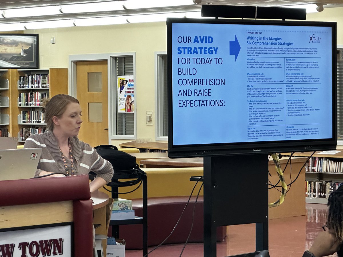 NTHS_Titans's tweet photo. Ms Bartel and the English Department leading PD on High Expectation with our SPP MCAP focus 🤗🤗 https://t.co/ykAMkC2k3l