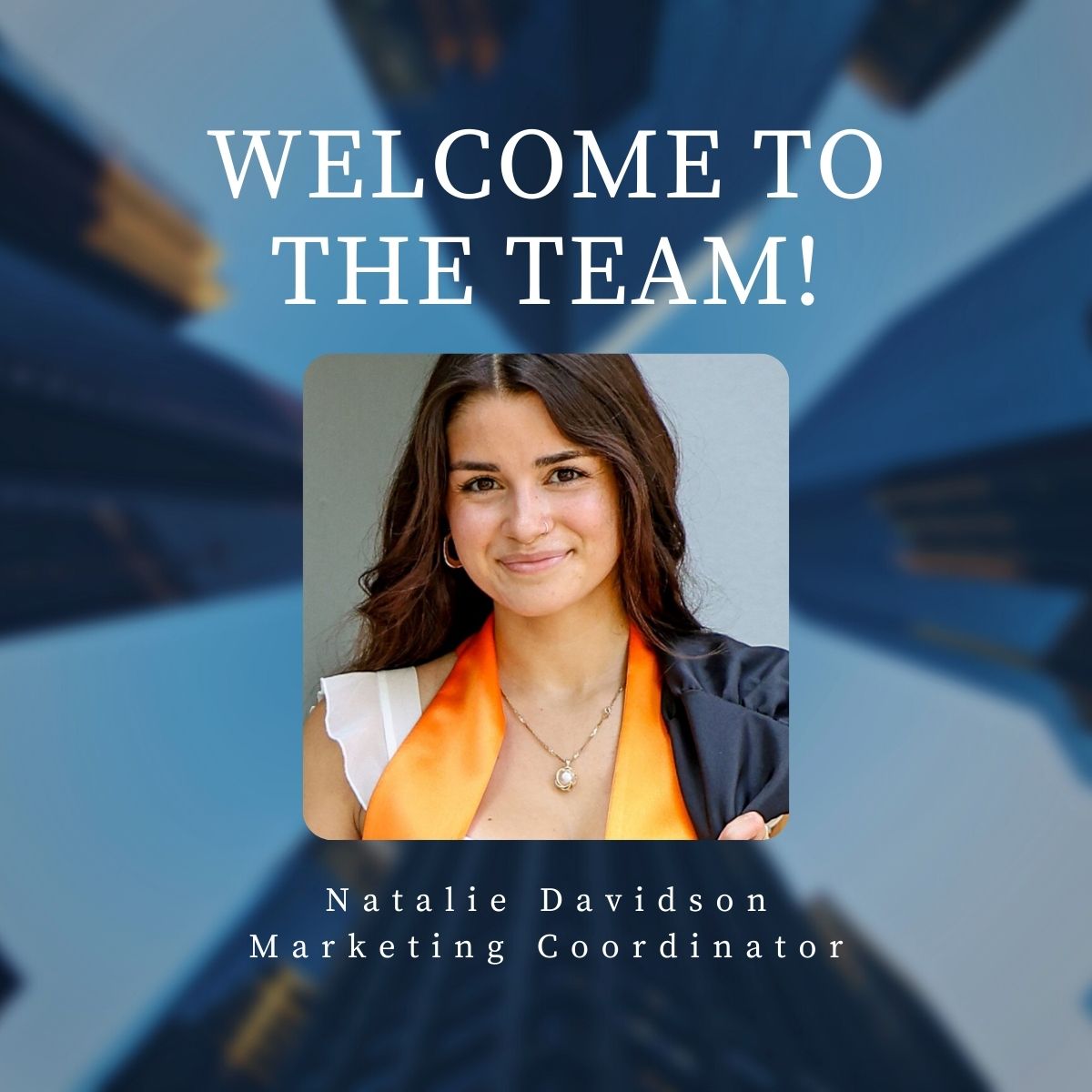 Excited to welcome Natalie Davidson to the E.E. Reed Family! #EEReedConstruction #BuildingDreams #ConstructionLife #TeamEEReed
