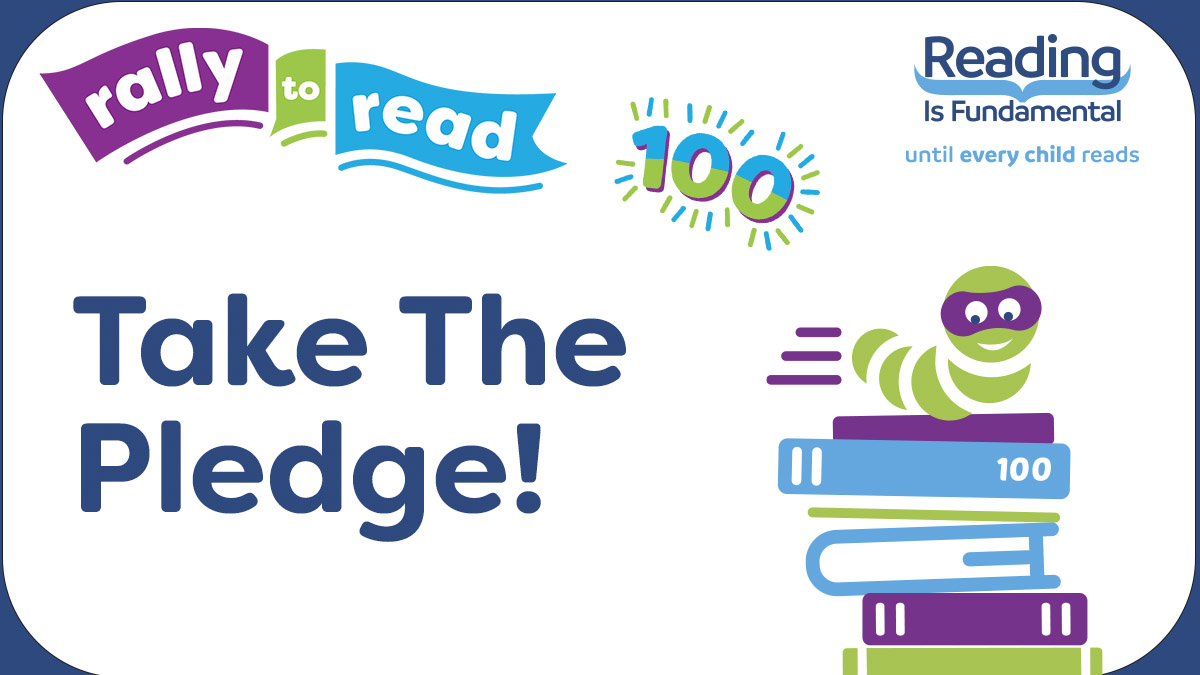 National PTA is proud to join @RIFWEB to inspire a nation of young readers with #RallytoRead. Take the #PledgetoRead100 books by March and join the fun each month with free literacy resources and read-alouds from acclaimed authors at RallytoRead.org! #ReadingIsFundamental