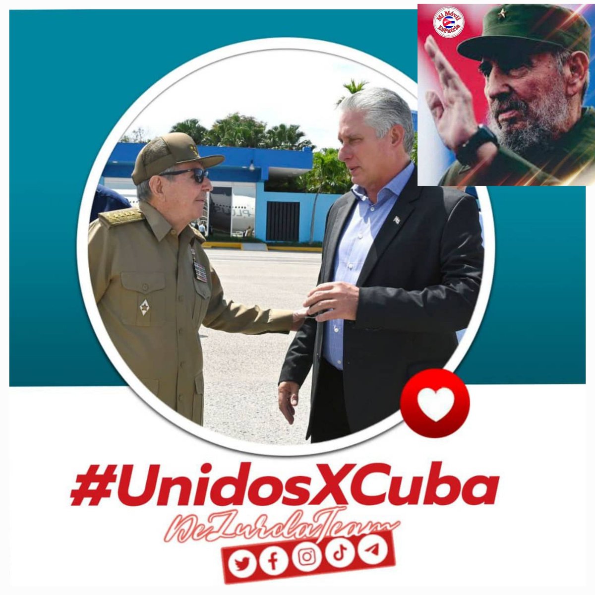 Es la hora...; de defender la Revolución y de defender el derecho,.. a construir y desarrollar el socialismo que elegimos...Por ti #Cuba #BMCGuineaBissau #NoAlTerrorismo! #UnidosXCuba #CheVive  #FidelPorSiempre <a href="/cubaengb/">Embajada de Cuba en Guinea Bissau</a> <a href="/WongCorrales/">Luis Armando Wong Corrales</a> <a href="/LilianF33543992/">Lilian Fernández Lora</a> <a href="/PresidenciaCuba/">Presidencia Cuba 🇨🇺</a>