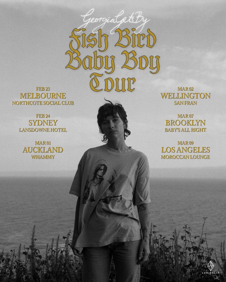 I’m gonna pee my pants because I’ve been dying to tell you about these shows for a minute. I can’t wait to bring ‘Fish Bird Baby Boy’ to life on stage. Plus some new unreleased shit I’ve been working on (you’ll be the first to hear it). I’ll see you soooooon. Love yooooooou🧚‍♀️