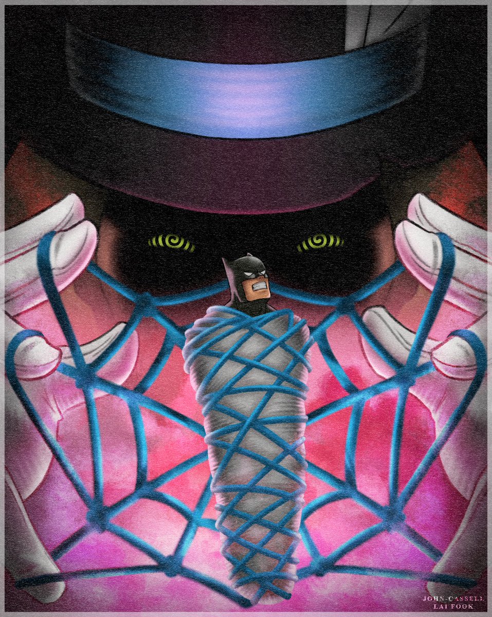 JCLF88's tweet photo. Today's @inktober prompt is "Spiders" featuring Jervis Tetch aka Mad Hatter and his  "Web"of Psycho Manipulations. Comment if you can guess the  Villains/Heroes for upcoming prompts or like, share and stick around and  enjoy || 📩 DM For Commission info https://t.co/HjpQdkWTY3