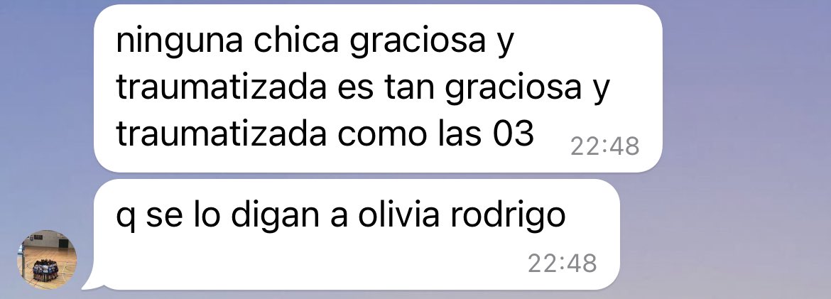 dandome cuenta que lo unico que me diferencia con olivia rodrigo es el dinero
