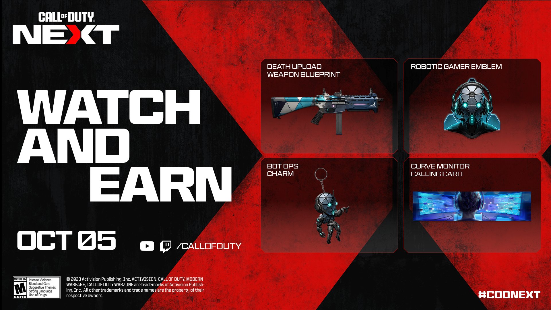 Call of Duty on X: “Get rewarded when you tune into #CODNext