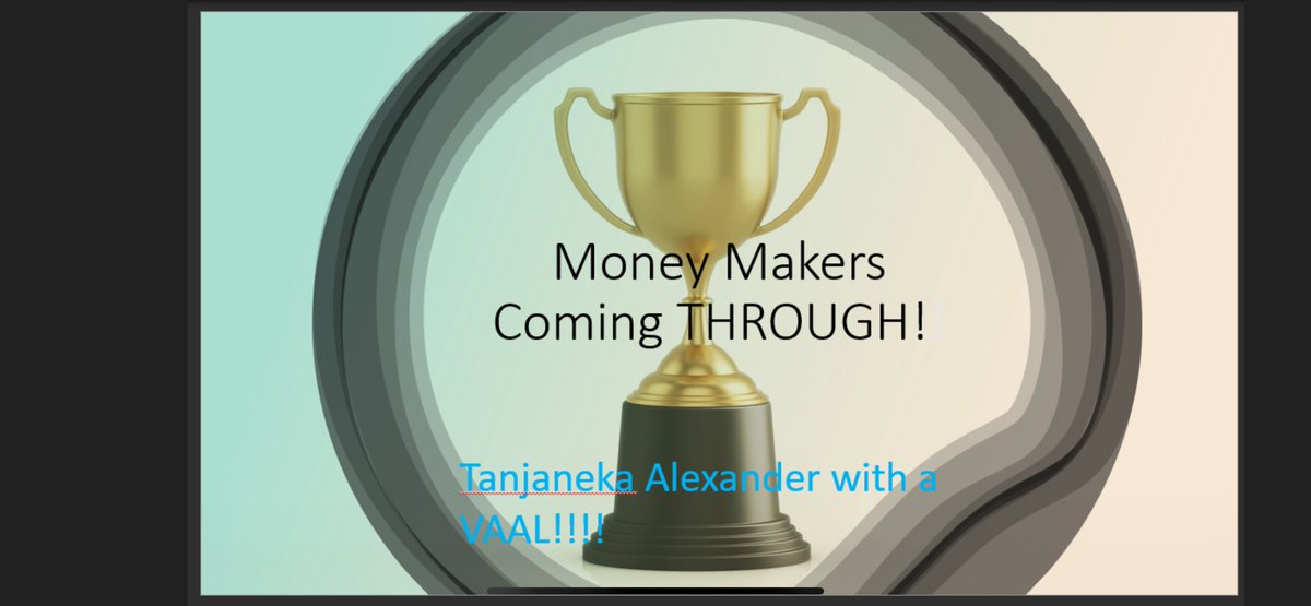 KayceKnox9's tweet photo. Tanjaneka Alexander with a VAAl for the money makers!!!! @DanaColemanWil1  @edbroussardjr  #winningsquad #DCWBossMode #LifeAtATT https://t.co/v1Gbx4c19f