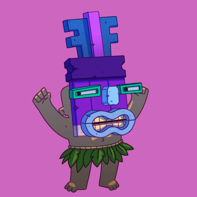 The #TikiOfTheWeek this week is rocking an incredible head dress/mask combination, and seems pretty pleased about it!

Congratulations.

#BeatnikTikiTribe

#Tiki