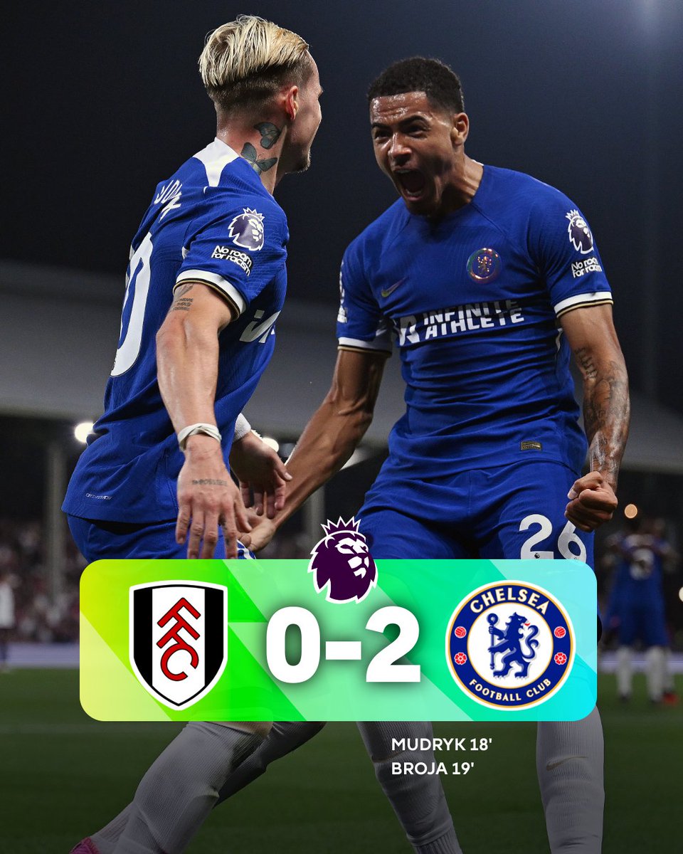 West London derby success for <a href="/ChelseaFC/">Chelsea FC</a> ✅

#FULCHE