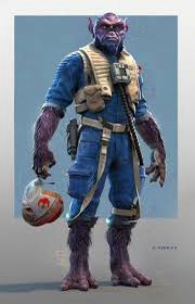 AbstractJedii's tweet image. The concept art for Zeb from the Mandalorian is GORGEOUS!🤯 #StarWars