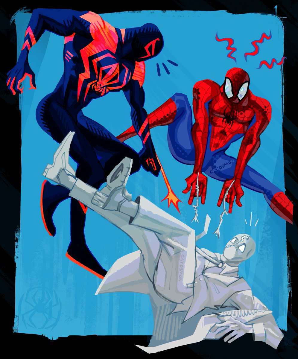 RIPCURLREEF's tweet image. Spiders 🕸️
#MoonKnight #SpiderVerse