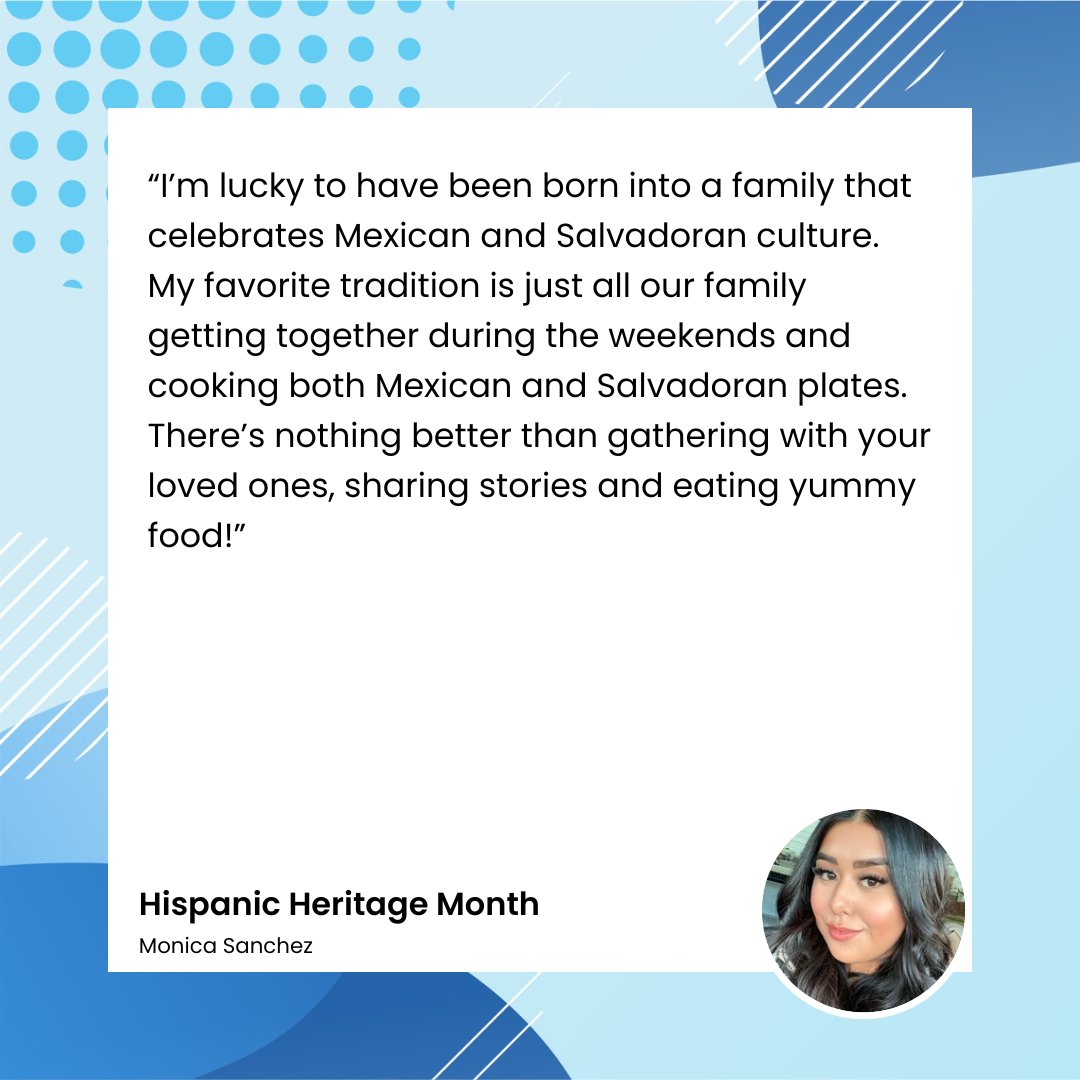 clearlinkco's tweet photo. Clearlink is so lucky to have such amazing coworkers to share their favorite traditions with us for Hispanic Heritage Month. 🎉 https://t.co/lzLN7sxrQH